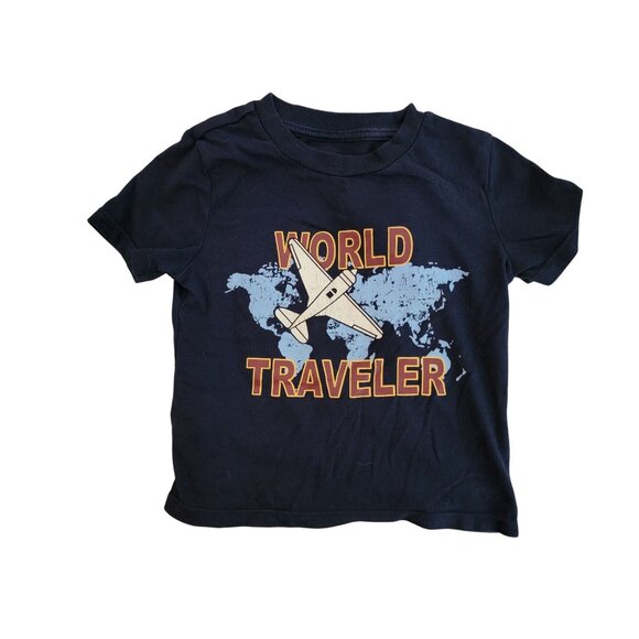 Buffalo David Bitton Other - Toddler Boys Buffalo David Bitton World Traveler T-Shirt 2T Navy